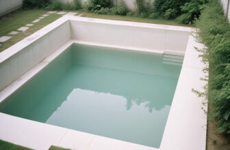 Piscine en béton